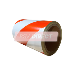 PDP00030-Chevron Reflective Tape, Red, White, 150mm Wide-PSV Parts Direct