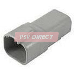 PDP00047-DT Sealed Connector Receptacle Cable Size 0.5-2mm 13A, 250VDC, DT04-4P-P004-PSV Parts Direct