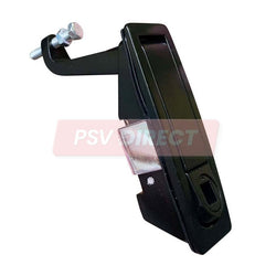 PDP00218-Southco C2-33-25 Style Compartment Lock - Keyed - Raised - Grip Range: 23 - 46mm - Black-PSV Parts Direct