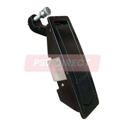 PDP00220-Southco C2-32-35 Style Compartment Lock - Non Locking - Flush - Grip Range: 1 - 24mm - Black-PSV Parts Direct