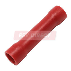 PDP00719-Red Butt Connector, Conductor Size 0.5-1.5mm², Cable Size 9-21/0.30mm-PSV Parts Direct