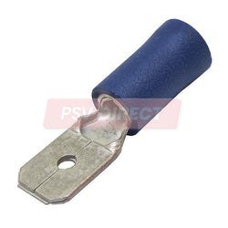 PDP00723-Blue Blade Terminal, Connector Size 6.3mm, Conductor Size 1.5 – 2.5mm², Cable Size 21 – 35/0.30mm-PSV Parts Direct