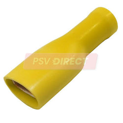 PDP00734-Yellow Push-on Terminal, Connector Size 9.5mm, Conductor Size 3-6mm², Cable Size 44-84/0.3mm-PSV Parts Direct