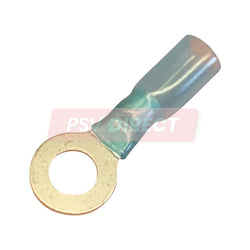 PDP00750-Blue Insulated Heat Shrinkable Ring Terminal, Connector Size 6.5mm, Conductor Size 1.5-2.5mm², Cable Size 21-35/0.30mm-PSV Parts Direct