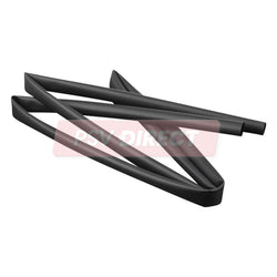PDP1103-Black Adhesive Heat Shrink Tube, I/D Unshrunk: 9.5mm, I/D Fully Shrunk: 3.2mm, Shrink Ratio: 3:1, 1.2 Metre Length-PSV Parts Direct