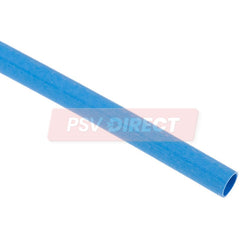 PDP1118-Blue Heat Shrink Tube, I/D Unshrunk: 2.4mm, I/D Fully Shrunk: 1.2mm, Shrink Ratio: 2:1, 5 Metre Length-PSV Parts Direct