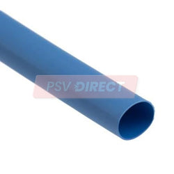 PDP1120-Blue Heat Shrink Tube, I/D Unshrunk: 9.5mm, I/D Fully Shrunk: 4.8mm, Shrink Ratio: 2:1, 1.2 Metre Length-PSV Parts Direct