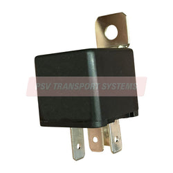 PDP14485-24V 20/30A Change Over Relay, 5 x 6.3mm Terminals, with Bracket