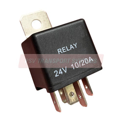 PDP14489-24V 10/20 Amp Mini Change Over Relay with Bracket