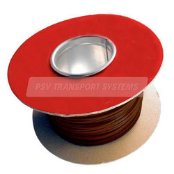 PDP17700-Single Core PVC Thin Wall Auto Cable 32/0.20mm 1.00mm2 16.5A 100 Metre Roll, Brown