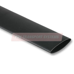 PDP18246-Black Adhesive Heat Shrink Tube, I/D Unshrunk: 25.4mm, I/D Fully Shrunk: 8.5mm, Shrink Ratio: 3:1, 1.2 Metre Length