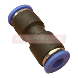 PDP18388-Pneumatic Fitting Connector, Reducing Connector, Internal Diameter: 8mm - 6mm