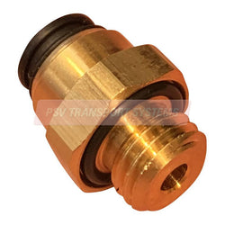 PDP18470-Straight Male Tube to Metric Thread, Internal Diameter: 6mm, Tube: M12 x 1.5