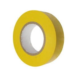 PDP19875-Yellow Insulation Tape, 19mm Width, 20 Metre Roll
