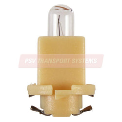 PDP00790-24V 1.2W (53mA) BAX EBSR Panel Bulb with Yellow Base-PSV Parts Direct