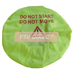 PDP00004-Hi-Vis Elastic Steering Wheel Cover-PSV Parts Direct