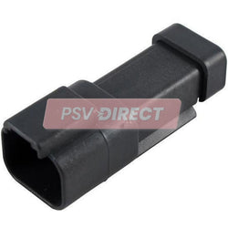 PDP00043-DT Sealed Connector Receptacle, Inline, 2 Way, Cable Size 0.5 -2mm, 13A, 250VDC, DT042P-E005-PSV Parts Direct