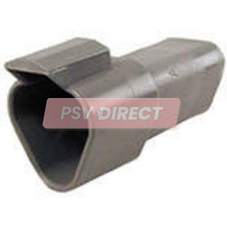 PDP00044-DT Sealed Connector Receptacle, Inline, 3 Way, Cable Size 0.5 -2mm, 13A, 250VDC, DT04-3P-C015-PSV Parts Direct