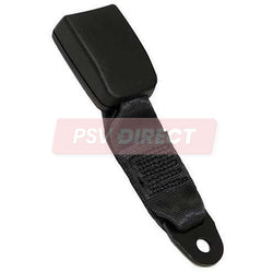 PDP00093-Seat Belt Buckle with Webbing, Overall Length 190mm, Large Hole-PSV Parts Direct