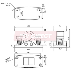 PDP00106-Door Retaining Catch-PSV Parts Direct