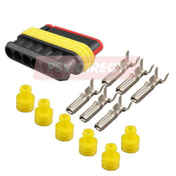 PDP00226-Superseal Connector 1.5mm Female Blade Housing supplied with Terminals and Seals, 6 Way-PSV Parts Direct