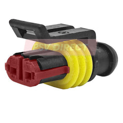 PDP00230-Superseal Connector 1.5mm Female Blade Housing supplied with Terminals and Seals, 2 Way-PSV Parts Direct