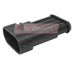 PDP00234-Superseal Connector 1.5mm Male Blade Housing supplied with Terminals and Seals, 4 Way-PSV Parts Direct