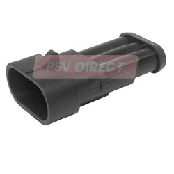 PDP00235-Superseal Connector 1.5mm Male Blade Housing supplied with Terminals and Seals, 3 Way-PSV Parts Direct