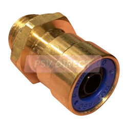 PDP00299-Male Stud Coupling, Thread Size: M16 X 1.5, Tube Size: 10 x 1.25-PSV Parts Direct