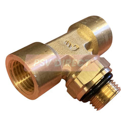 PDP00320-Adjustable Female/Female/Male, Branch Tee Adaptor Connector, M16 x 1.5-PSV Parts Direct