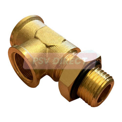 PDP00323-Side Stud Tee Adaptor Connector, M16 x 1.5-PSV Parts Direct