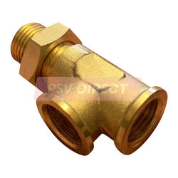 PDP00323-Side Stud Tee Adaptor Connector, M16 x 1.5-PSV Parts Direct