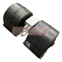 PDP00367-24V Twin Blower Motor, 1050 m3/h Airflow. Width 100mm, Height 145mm, Length 335mm-PSV Parts Direct