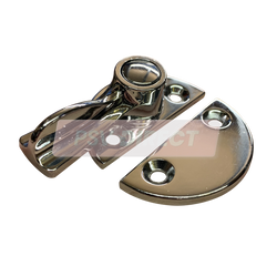 PDP00390-Chrome Gravelley Fastener with Oval Plate-PSV Parts Direct