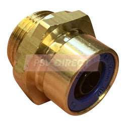 PDP00394-Male Stud Coupling, Thread Size: M22 x 1.5, Tube Size: 12 x 1.5-PSV Parts Direct