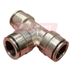 PDP00467-Pneumatic Fitting Connector, Equal Tee, Internal Diameter: 12mm-PSV Parts Direct