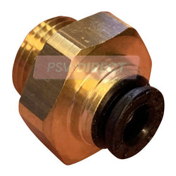 PDP00502-Straight Male Tube to Metric Thread, Internal Diameter: 6mm, Tube: M16 x 1.5-PSV Parts Direct