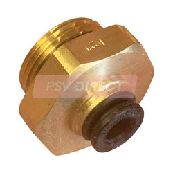 PDP00503-Straight Male Tube to Metric Thread, Internal Diameter: 6mm, Tube: M22 x 1.5-PSV Parts Direct
