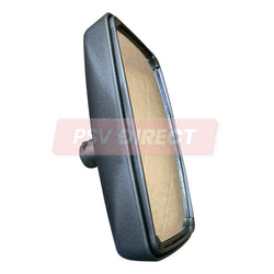 PDP00666-Mirror Head, Black, Convex, Electric Adjustment, 400 x 210mm, Fits 16-28mm Diameter Mirror Arms-PSV Parts Direct