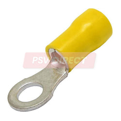 PDP00694-Yellow Ring Terminal, Connector Size 5.3mm, Conductor Size 3-6mm², Cable Size 44-84/0.30mm-PSV Parts Direct
