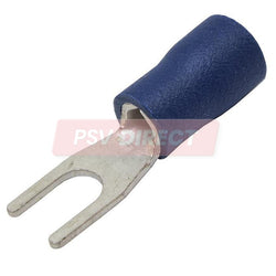 PDP00701-Blue Fork Connector, Connector Size 3.7mm, Conductor Size 1.5-2.5mm², Cable Size 21-35/0.30mm-PSV Parts Direct