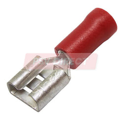 PDP00705-Red Push On Terminal, Connector Size 6.3mm, Conductor Size 0.5-1.5mm², Cable Size 9-21/0.30mm-PSV Parts Direct