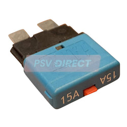 PDP00999-12/24V Circuit Breaker Resettable Fuse, 15 Amp, Blue-PSV Parts Direct