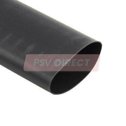 PDP1107-Black Adhesive Heat Shrink Tube, I/D Unshrunk: 39mm, I/D Fully Shrunk: 13.5mm, Shrink Ratio: 3:1, 1.2 Metre Length-PSV Parts Direct