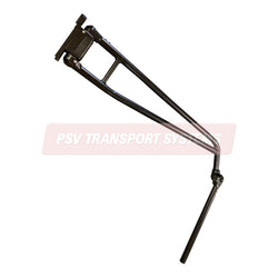 PDP15782-28mm Tube Twin Tube Knock Back Mirror Arm, 630mm Drop, 780mm Extend
