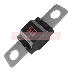 PDP17976-Red Midi Type Fuse, Continuous Rating 50 Amp, Blow Rating 100 Amp