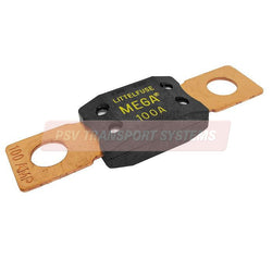 PDP17985-Yellow Mega Type Fuse, Continuous Rating 100 Amp, Blow Rating 200 Amp