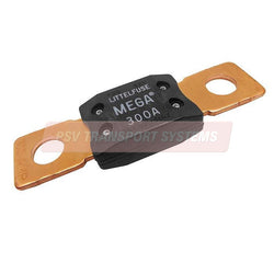 PDP17992-Grey Mega Type Fuse, Continuous Rating 300 Amp, Blow Rating 600 Amp