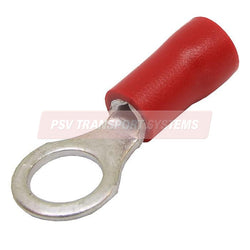 PDP18003-Red Ring Terminal, Connector Size 5.3mm, Conductor Size 0.5-1.5mm², Cable Size 9-21/0.30mm