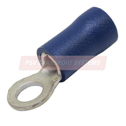 PDP18006-Blue Ring Terminal, Connector Size 3.7mm, Conductor Size 1.5-2.5mm², Cable Size 21-35/0.30mm